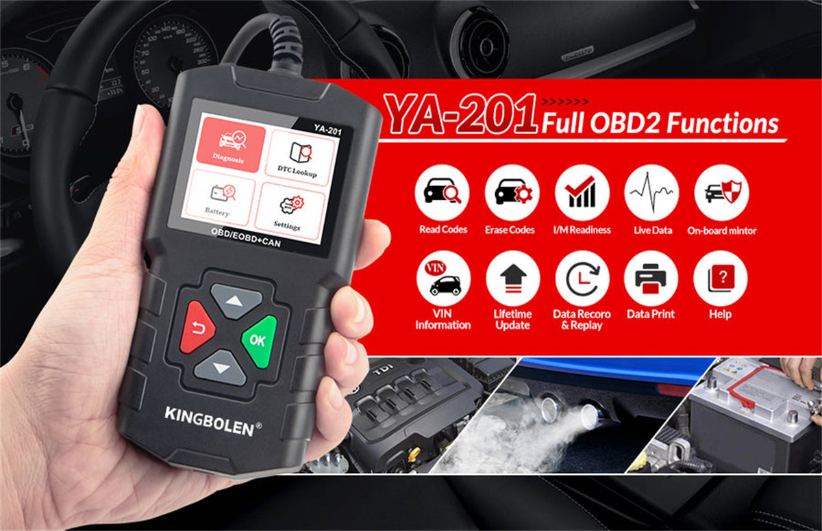 KINGBOLEN Automotive Scan Tool QA