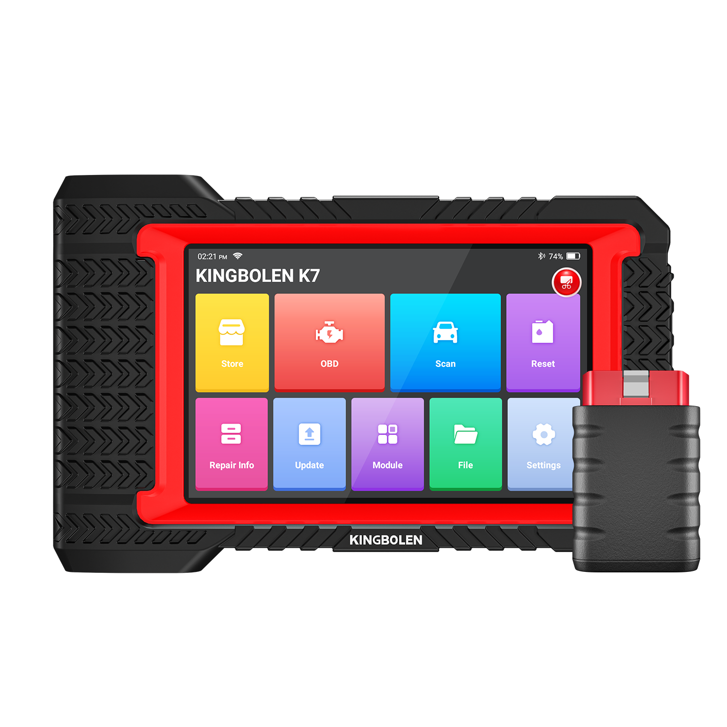 KINGBOLEN® K7 All Systems Bidirectional Test Bluetooth OBD2 Scanner with Lifetime Free Update