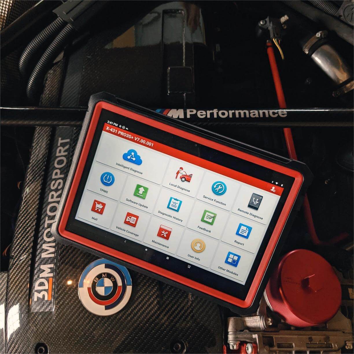 2025 LAUNCH® X431 PRO3S+ V5.0 10.1’ INCH Full System Car Diagnostic Tools with CAN FD, OBD/OBD2 Full System Scanner & Topology Map