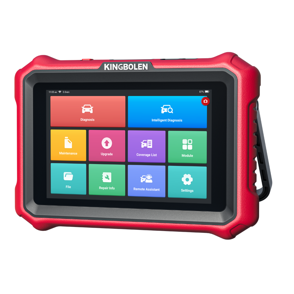 KINGBOLEN K8 Elite OBD2 Scanner with Lifetime Free Updates, 8" Wireless Diagnostic Tool, ECU Coding, Bi-Directional, 34+ Reset, CANFD, DOIP, FCA AutoAuth