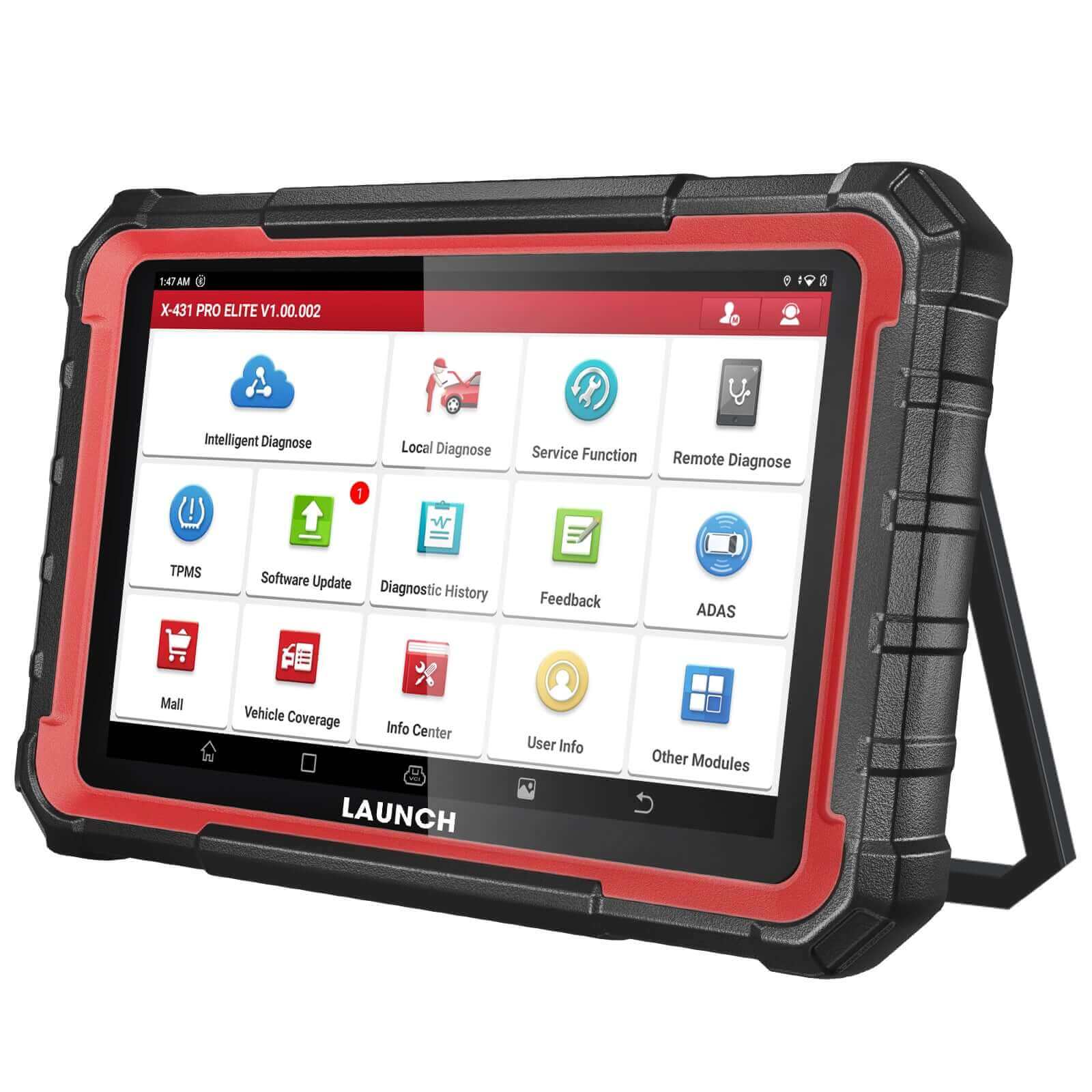 LAUNCH X431 PRO Elite ECU Coding and Bidirectional OBD2 Scanner CAN FD DOIP support