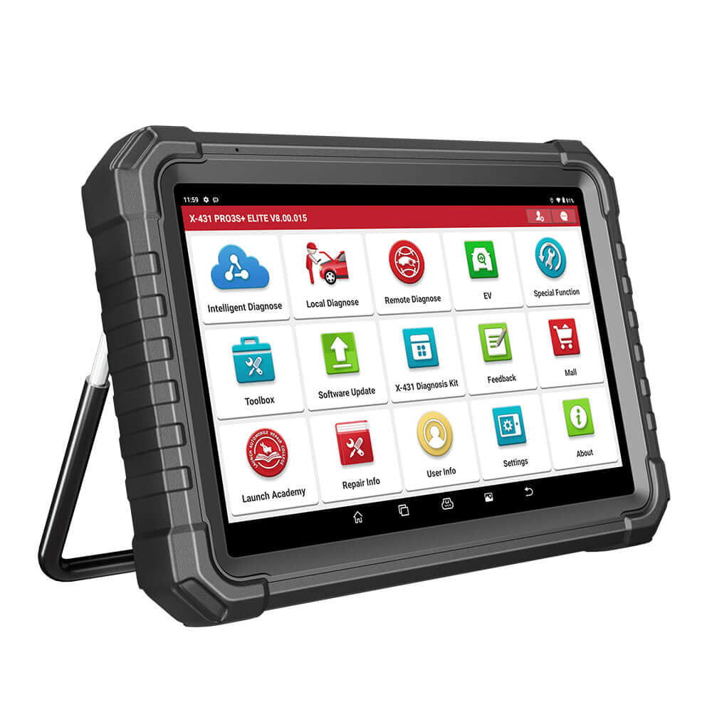 LAUNCH 2025 X431 PRO3S+ Elite SmartlinkC 2.0 Car & HD Truck Bi-Directional and ECU Coding Diagnostic Scan Tool with J2534 Coding,Topology Map