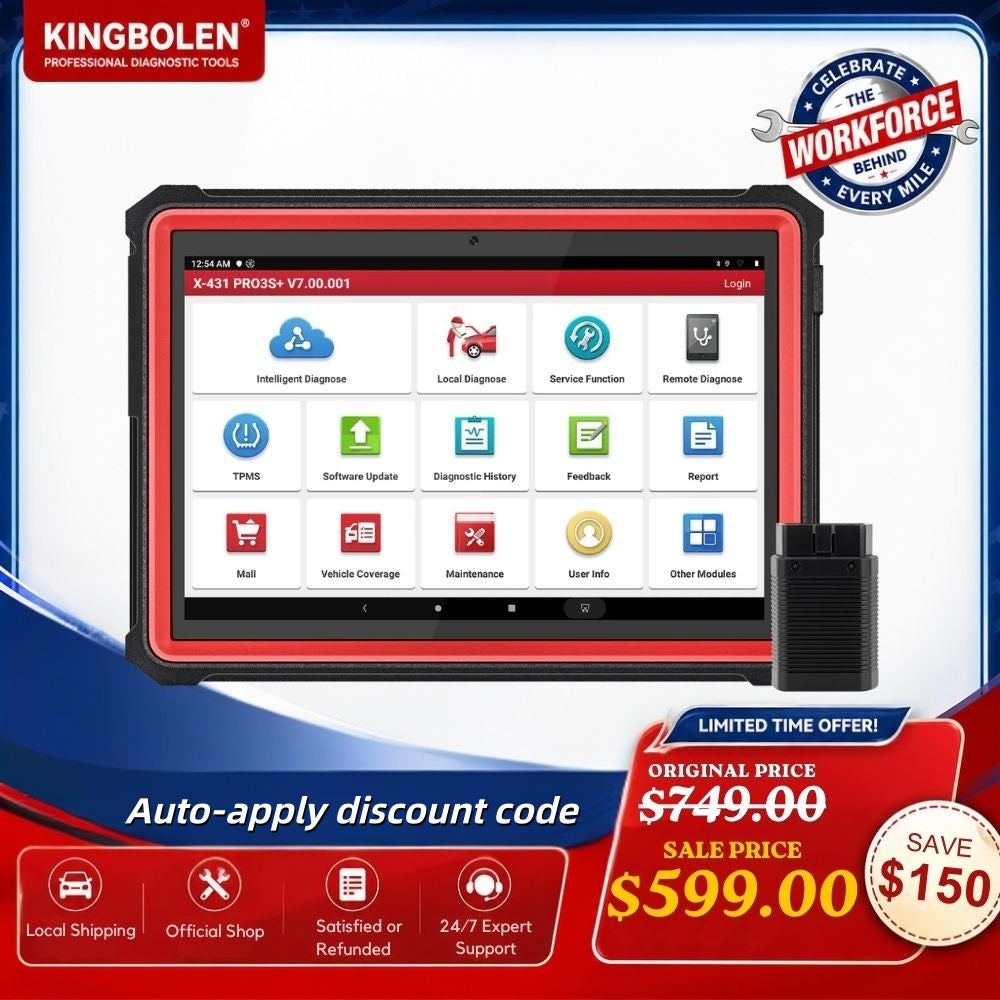 2026 LAUNCH X431 PRO3S+ V2.0 – Advanced Bi-Directional Diagnostic Scanner with ECU Coding & Topology