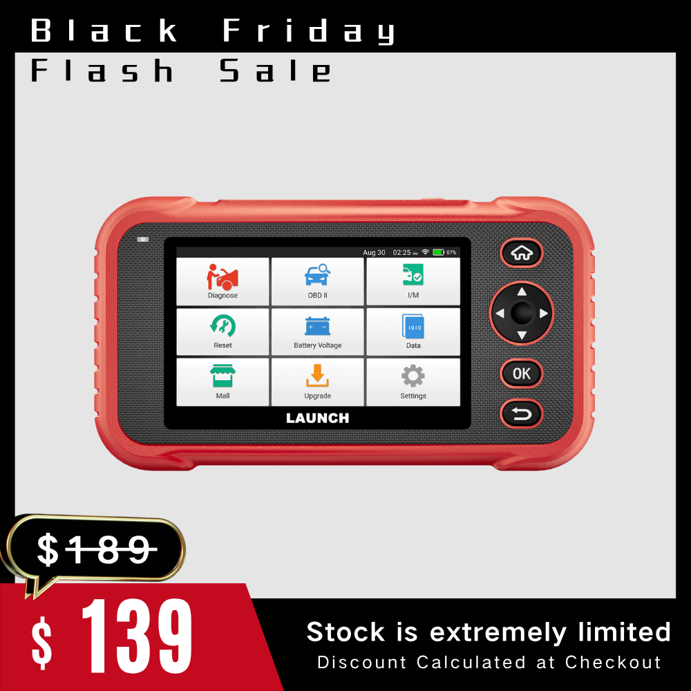 LAUNCH CRP123E Plus Elite OBD2 Scanner – All-System Diagnostic Tool with Oil Reset, SAS Calibration, Throttle Adaptation, Battery Test, Auto VIN, FCA AutoAuth, Free Lifetime Updates