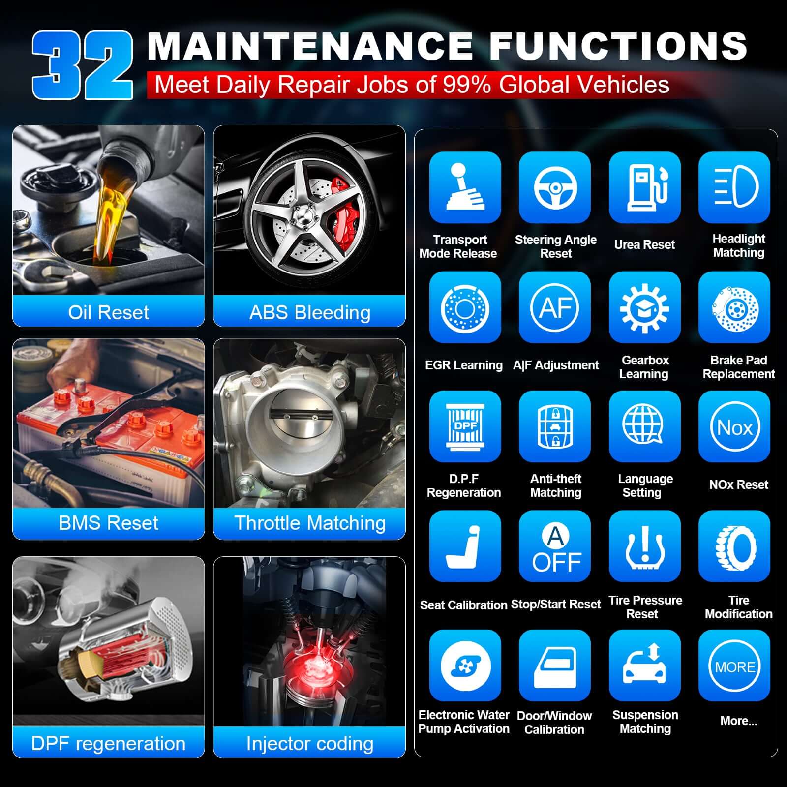 2025 Launch X431 CRP919E Lite All System Diagnostic & 32+ Services OBD2 Scanner with FCA Function