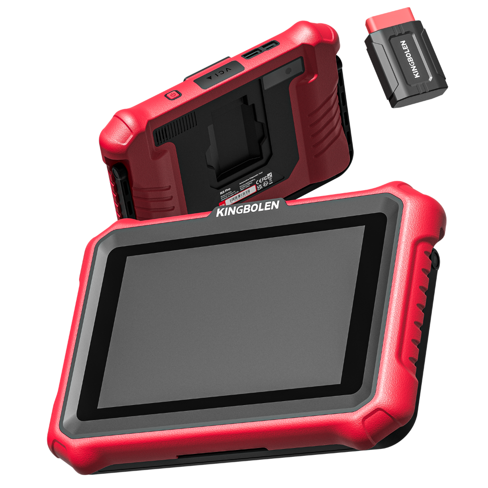 KINGBOLEN K8 PRO OE-LEVEL Car Diagnostic Tool with Lifetime Free Updates, Bluetooth 8" Wireless Scanner, ECU Coding, Bi-Directional, 34+ Reset, CANFD, DOIP, FCA AutoAuth