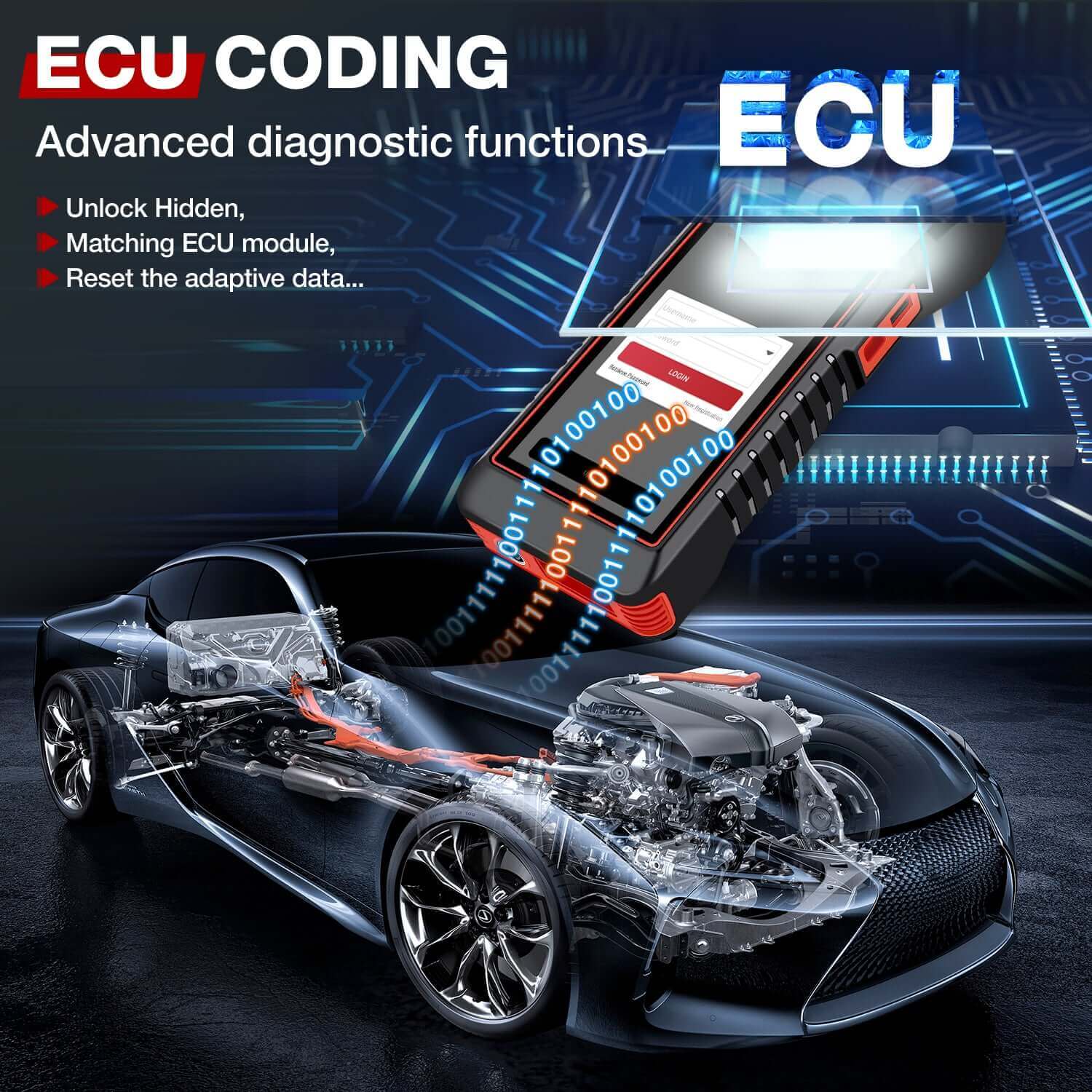 KINGBOLEN® K6 PRO All Systems Battery Tester TPMS Printer Diagnostic Scanner with 2 Years Free update K7 upgrate version