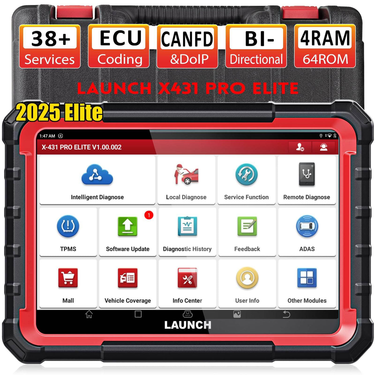 LAUNCH X431 PRO Elite Diagnostic Tool