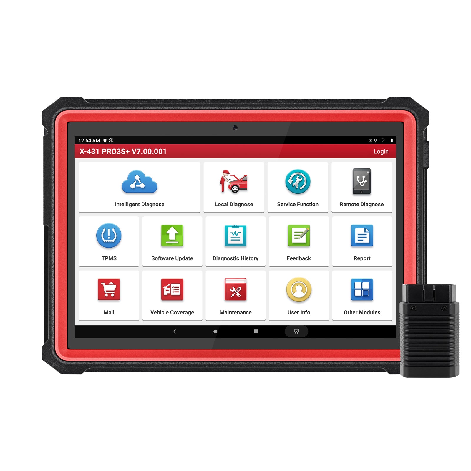 2025 LAUNCH X431 PRO3S+ V2.0 – Advanced Bi-Directional Diagnostic Scanner with ECU Coding & Topology