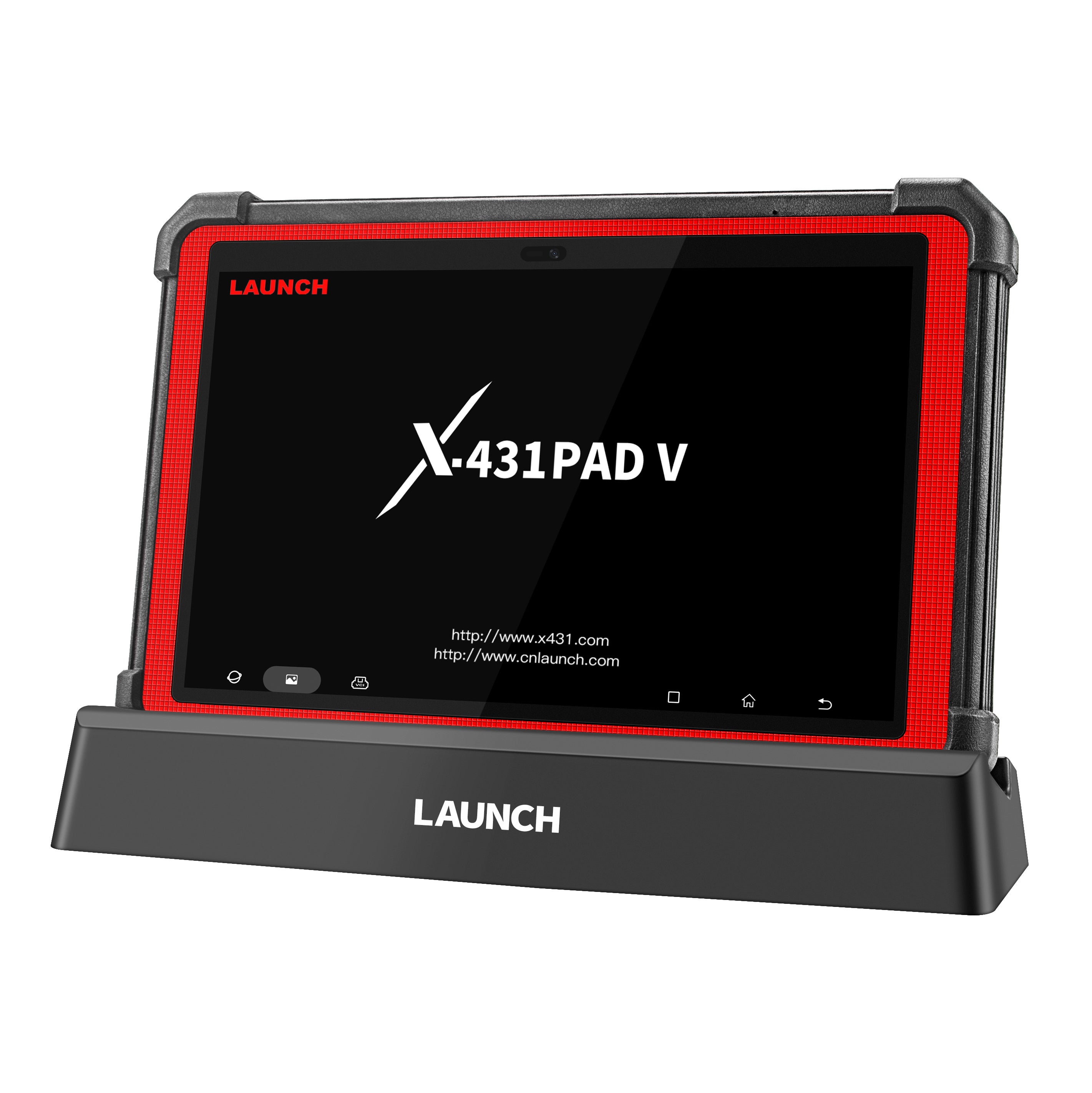 Launch X431 PAD V 2025 – Full System Diagnostic Scanner with Bi-Directional Control, J2534/D-PDU/RP1210, CAN FD & DOIP Support, ECU Coding, Topology Mapping – Compatible with Heavy-Duty Trucks & EVs, 60+ Reset Functions