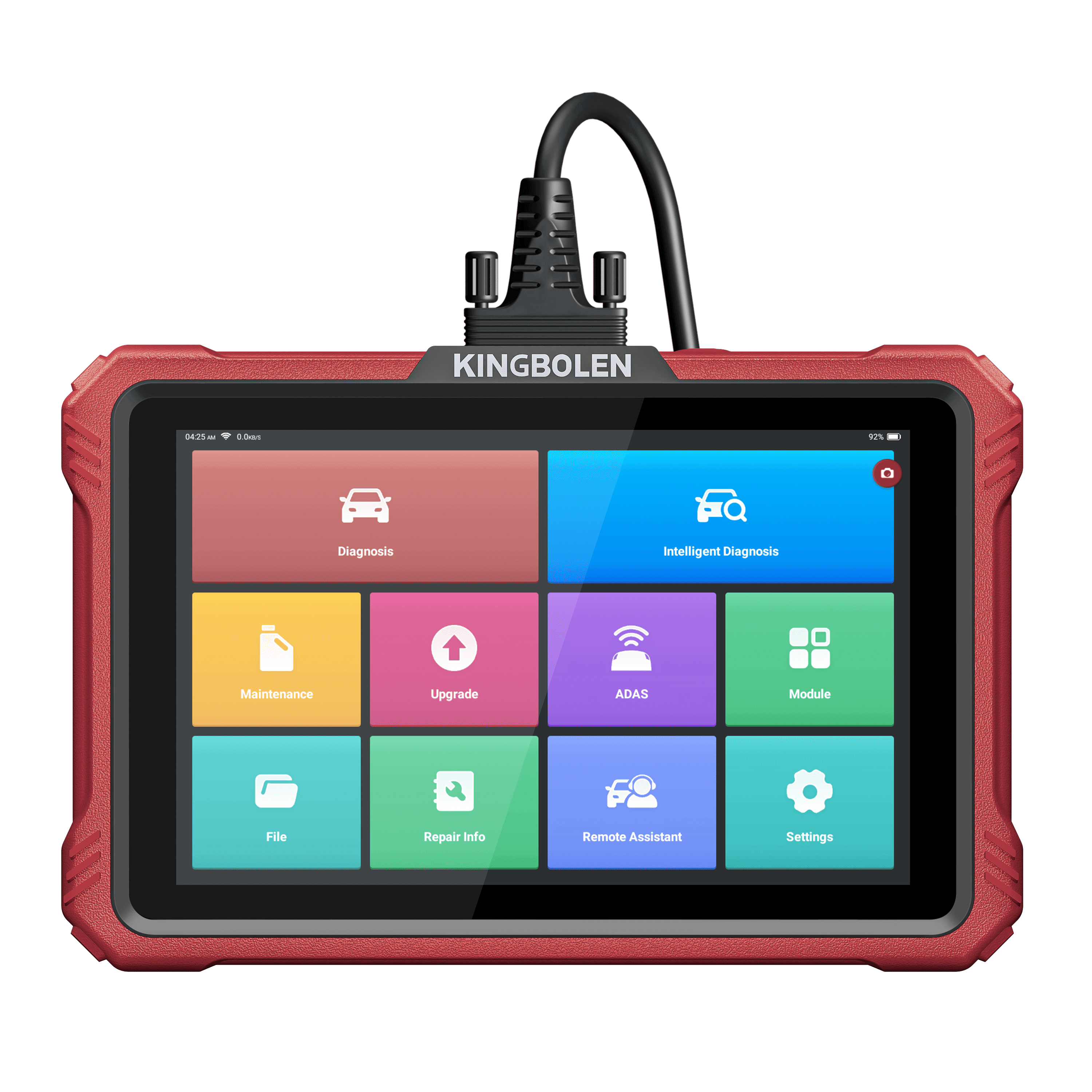 2025 Kingbolen K10 Elite CANFD&Doip Obd2 Scanner 40+ Resets All System Car Diagnostic Tools With ECU Coding Active Test Guide Function