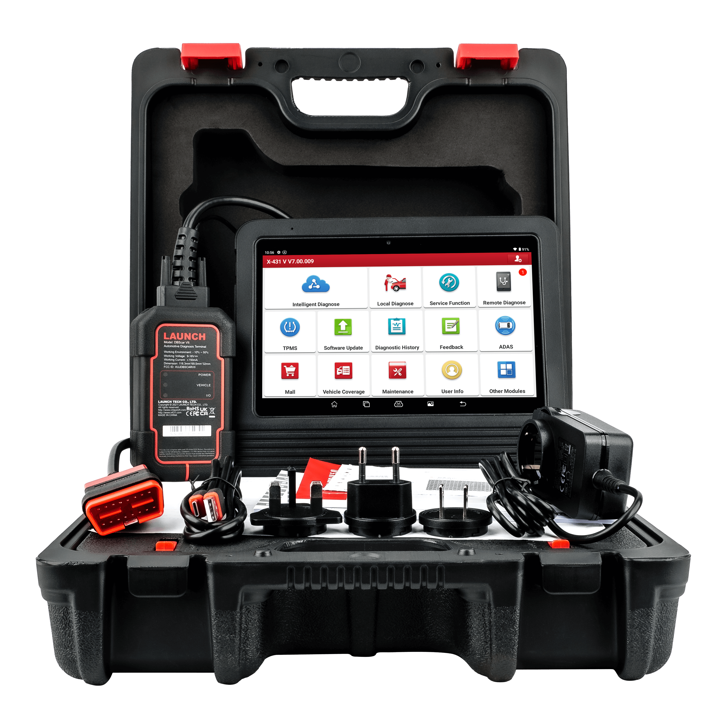 LAUNCH X431 PRO V5.0 2024 Diagnostic Scan Tool with CANFD for 2024 Models Same as X431 V+, ECU Coding Active Test 37+ Resets OEM Full System OBD2 Scanner, AutoAuth for FCA SGW, 2 Years Free Update