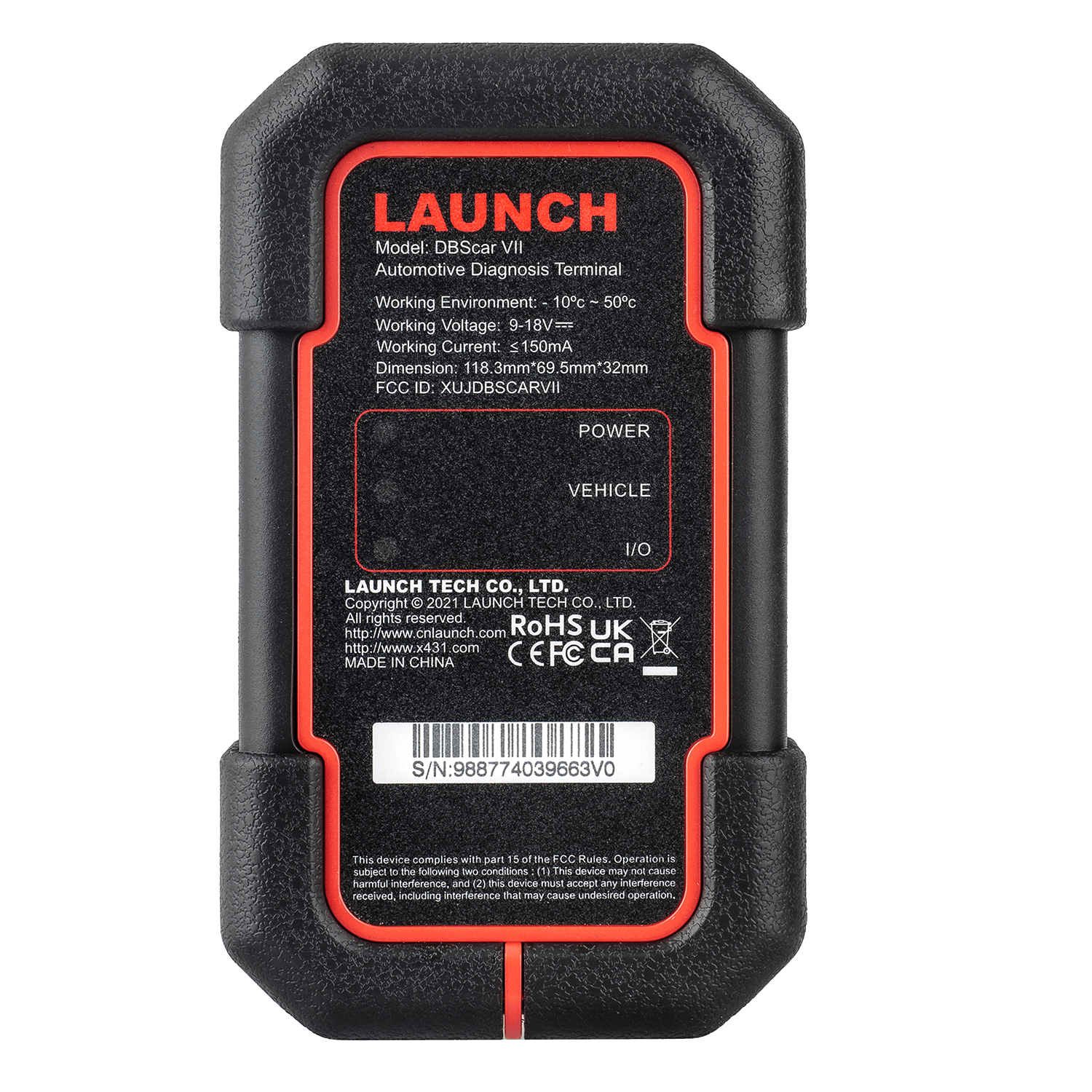 LAUNCH® X431 PRO TT Bidirectional Scan Tool with DBSCar VII Connector,37+ Reset for All Cars,ECU Online Coding,CANFD Key IMMO,