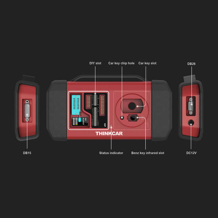 THINKCAR® PROG 3 - Professional Immobilizer, Key Programmer and Automotive Diagnostic Equipment