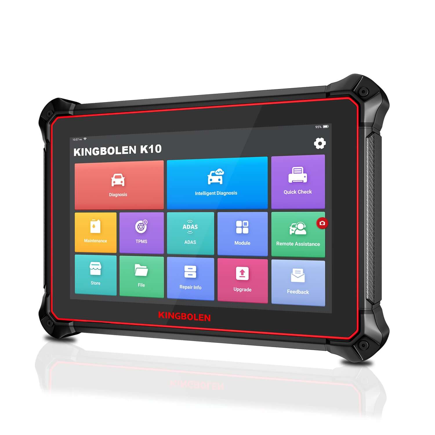KINGBOLEN K10 Full Systems Bidirectional Bluetooth Obd2 Scanner 