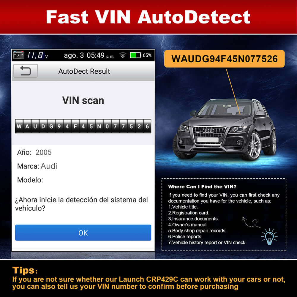 LAUNCH® CRP429C 4 Systems OBD2 Scanner with Lifetime Free Update(Just ship to US)
