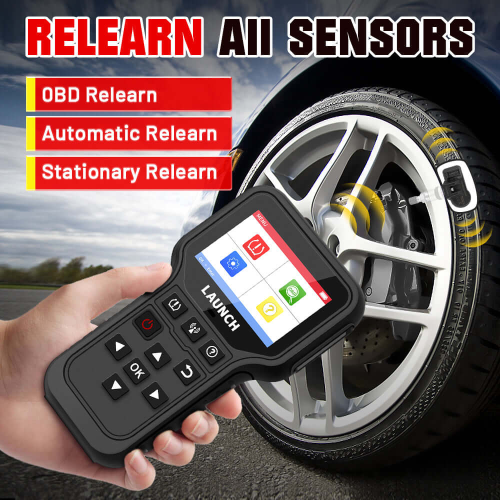 LAUNCH® CRT5011E TPMS Sensor Relearn and Program Tool