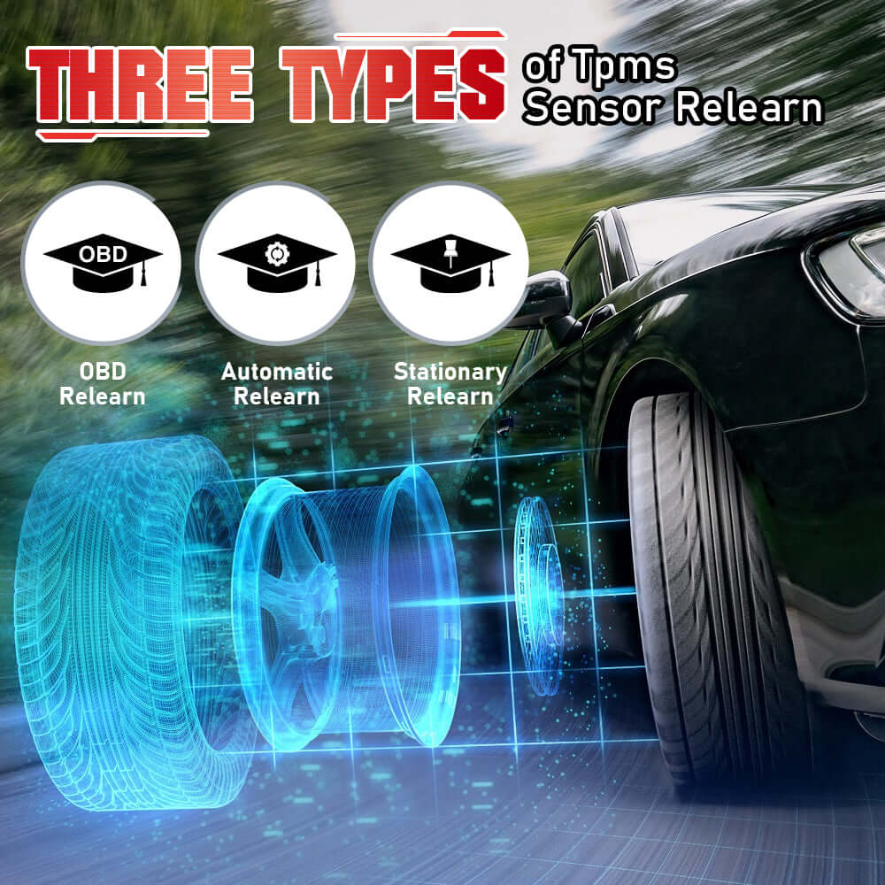 LAUNCH® CRT5011E TPMS Sensor Relearn and Program Tool
