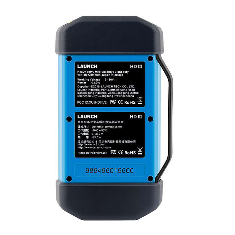 LAUNCH® X431 HDIII 24V Heavy Duty Truck Diagnostic Module