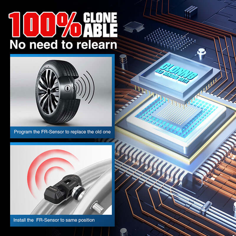 LAUNCH® X431 RF-Sensor 315MHz 433MHz TPMS Sensor