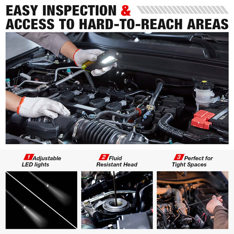 LAUNCH® VSP-600 HD Video Borescope