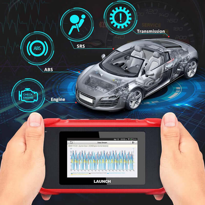 LAUNCH CRP123E ABS SRS AT ENG 4 Systems Scanner