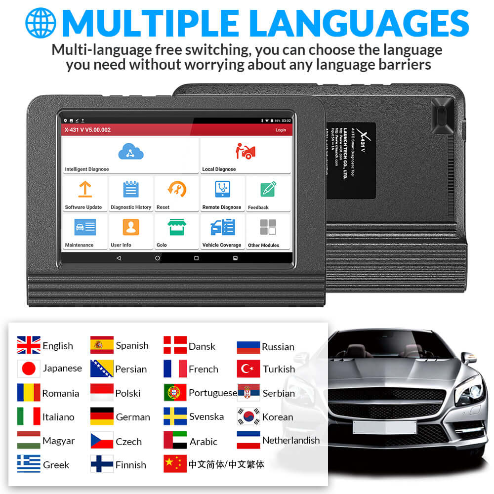 LAUNCH® X431 V PRO 3.0 Car OBD2 Scanner-Clearance Price(Only Ship to USA)