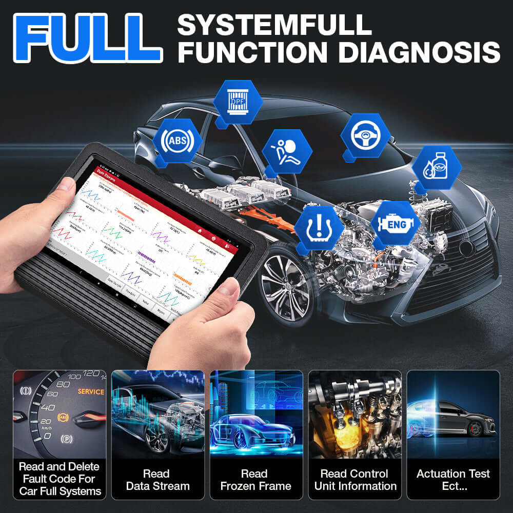 LAUNCH® X431 V Pro 4.0 ECU Coding and Bidirectional OBD2 Scanner