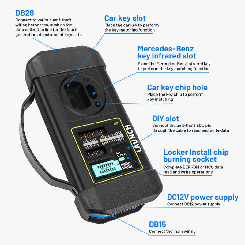 LAUNCH® X431 X-PROG 3 Car Anti-theft and Key Programmer