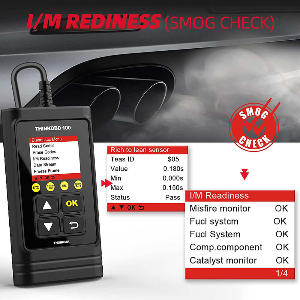 THINKCAR THINKOBD 100 OBD2 Scanner With Full OBD2 Functions