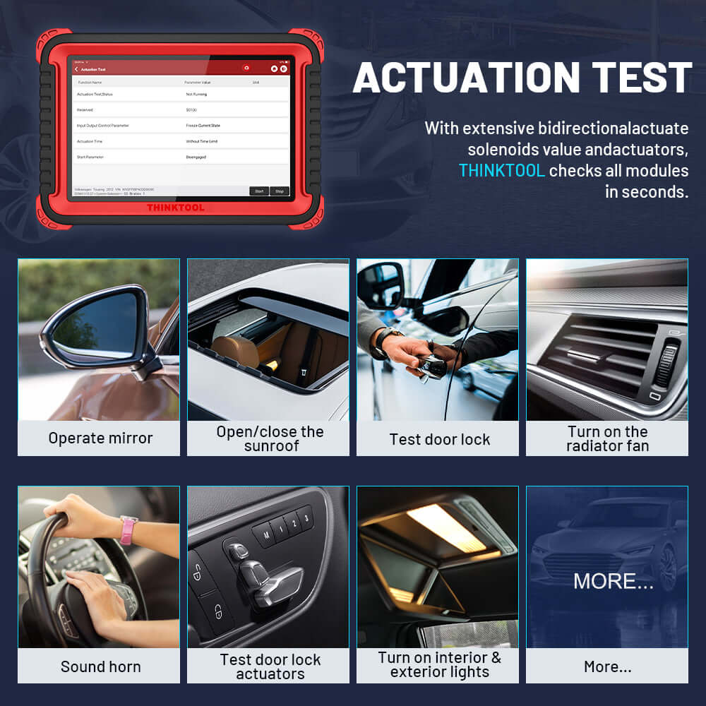 THINKCAR® Thinktool Pro ECU Coding Bidirectional OBD2 Scanner