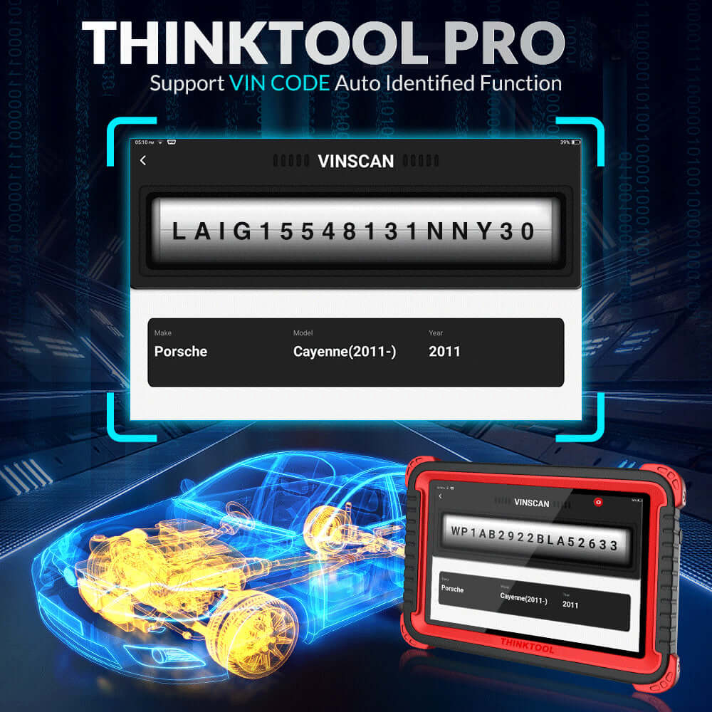 THINKCAR® Thinktool Pro ECU Coding Bidirectional OBD2 Scanner
