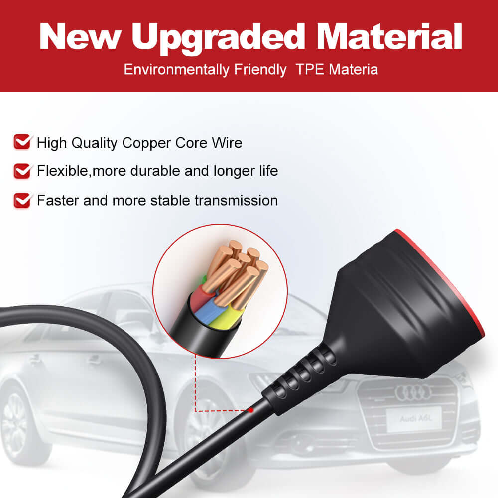 THINKCAR® 16 Pin OBD2 Extension Cable for Thinkdiag