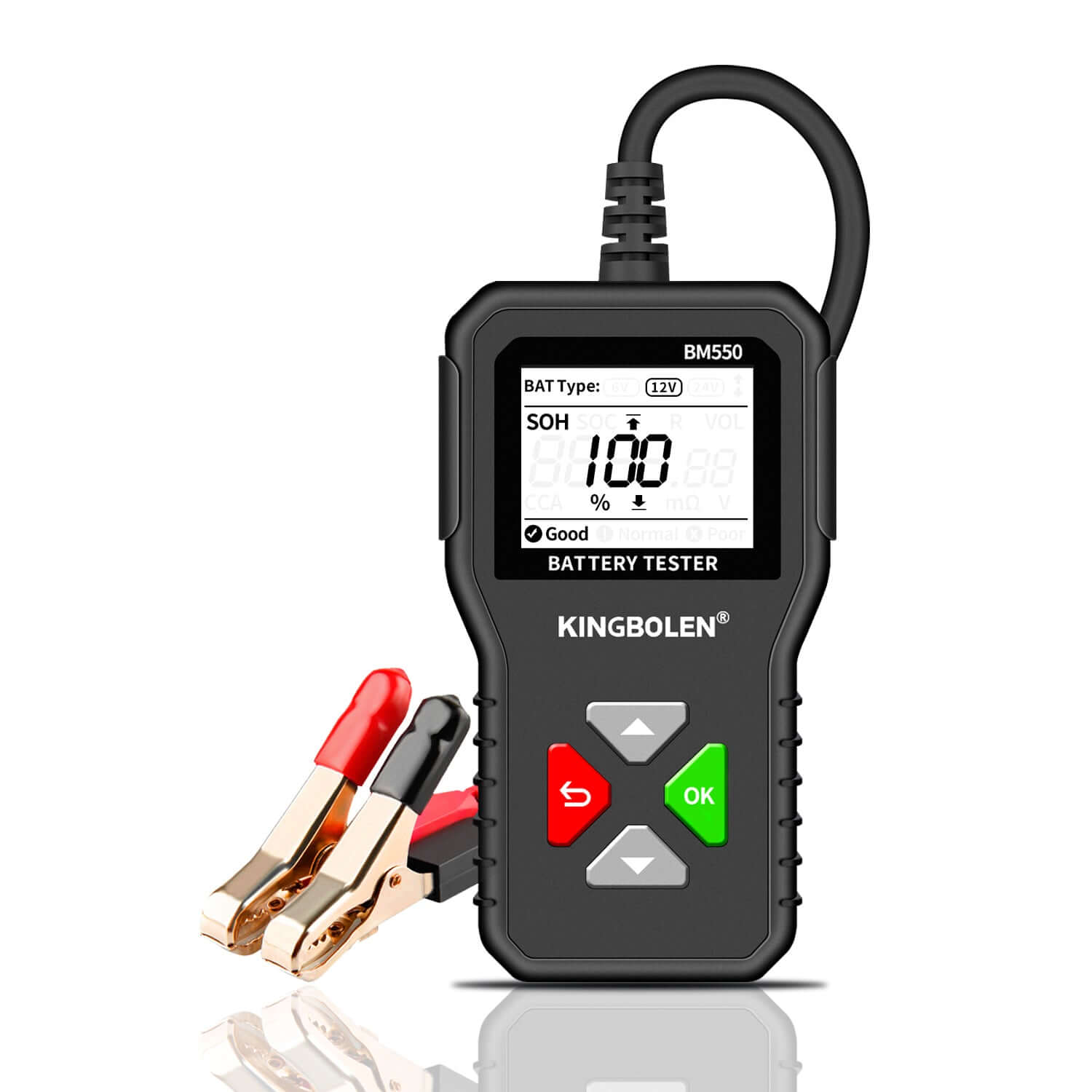 KINGBOLEN® BM550 6V 12V 24V Auto Battery Tester