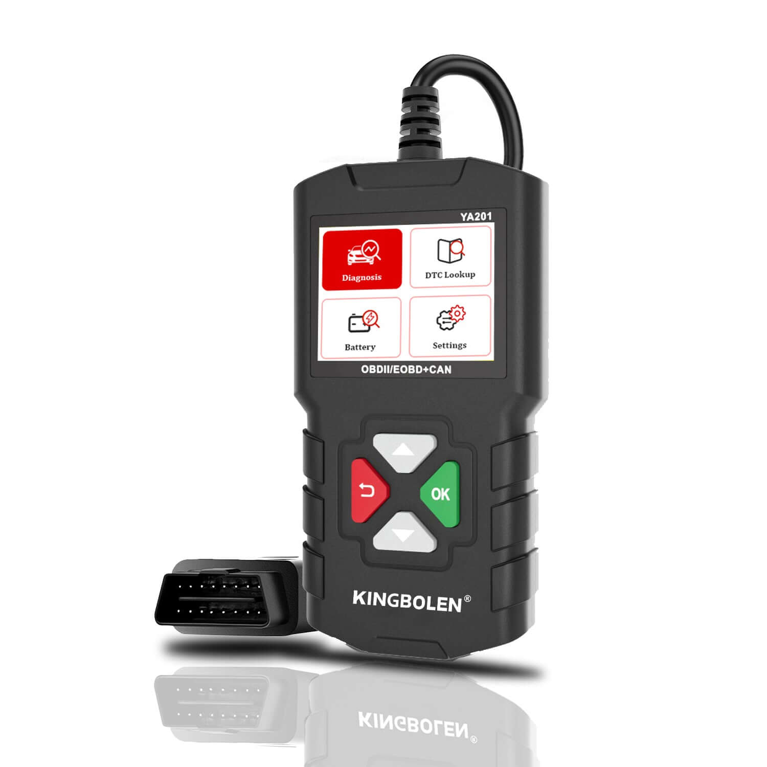 KINGBOLEN YA201 OBD2 Scanner with Full OBD2 Functions