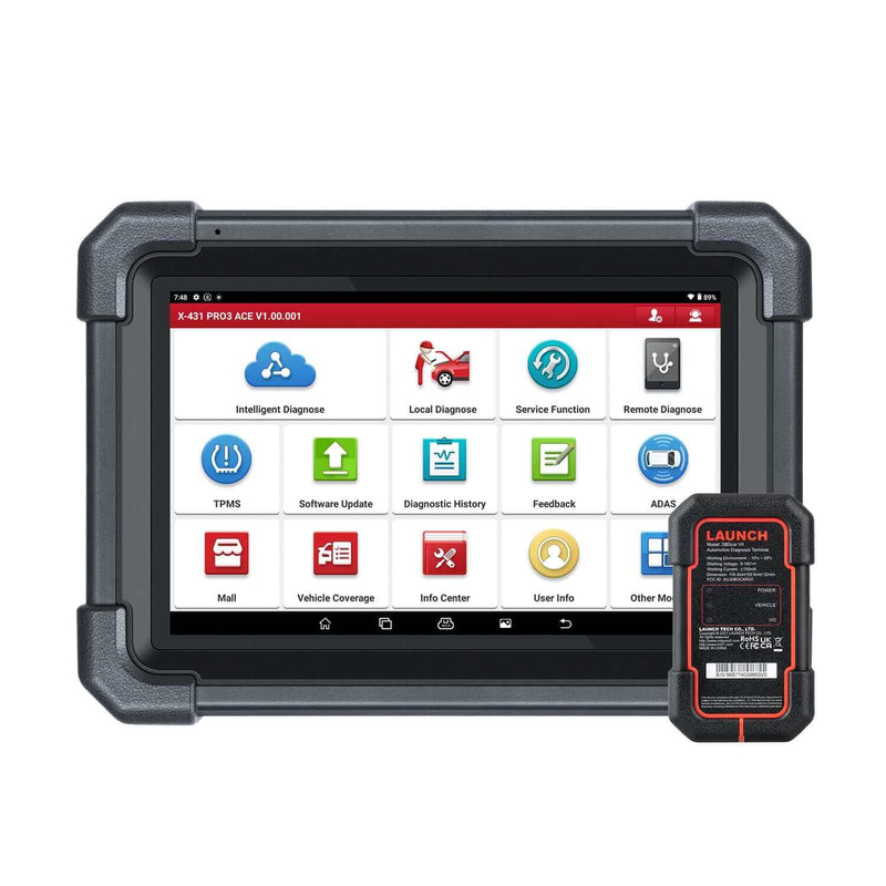 Launch X431 PRO ELITE Full System Scanner with CANFD DOIP FCA Autoauth  Support 37+ Resets