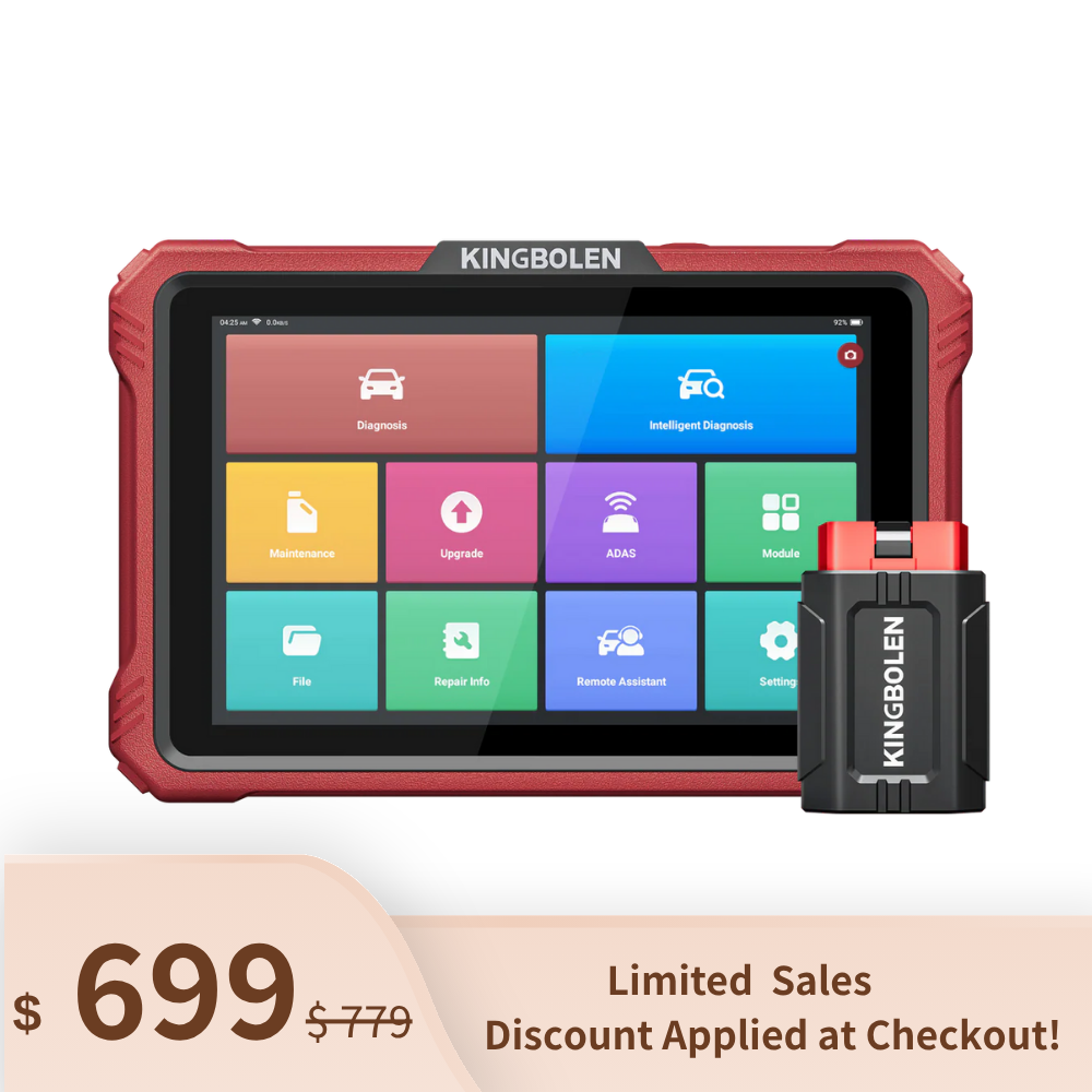 2025 Kingbolen K10 PRO CANFD&Doip Bluetooth Obd2 Scanner 40+ Resets All System Car Diagnostic Tools With ECU Coding Active Test Guide Function