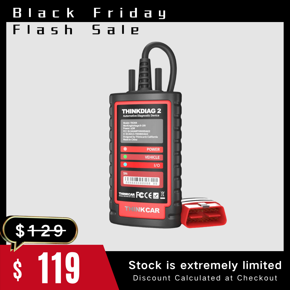 THINKCAR® ThinkDiag 2 CAN-FD Bi-directional OBD2 Scanner