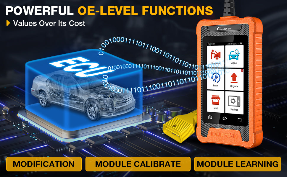 LAUNCH X431 Creader Elite - OBD2 Scanner for Mercedes