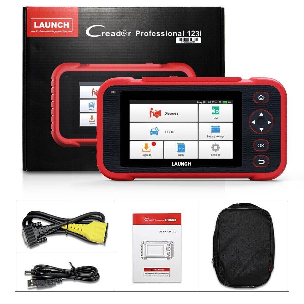 LAUNCH CRP123E V + OBD2 Scanner ALL System Diagnostic Scan Tool Auto Code  Reader