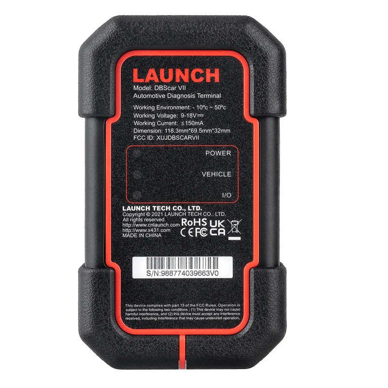 LAUNCH® X431 PRO TT Bidirectional Scan Tool with DBSCar VII Connector,37+ Reset for All Cars,ECU Online Coding,CANFD Key IMMO,