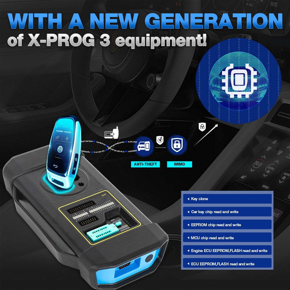 LAUNCH® X431 IMMO Elite Key Programmer All System With 40+ Reset Service Diagnostic Tool Support CANFD & DOIP