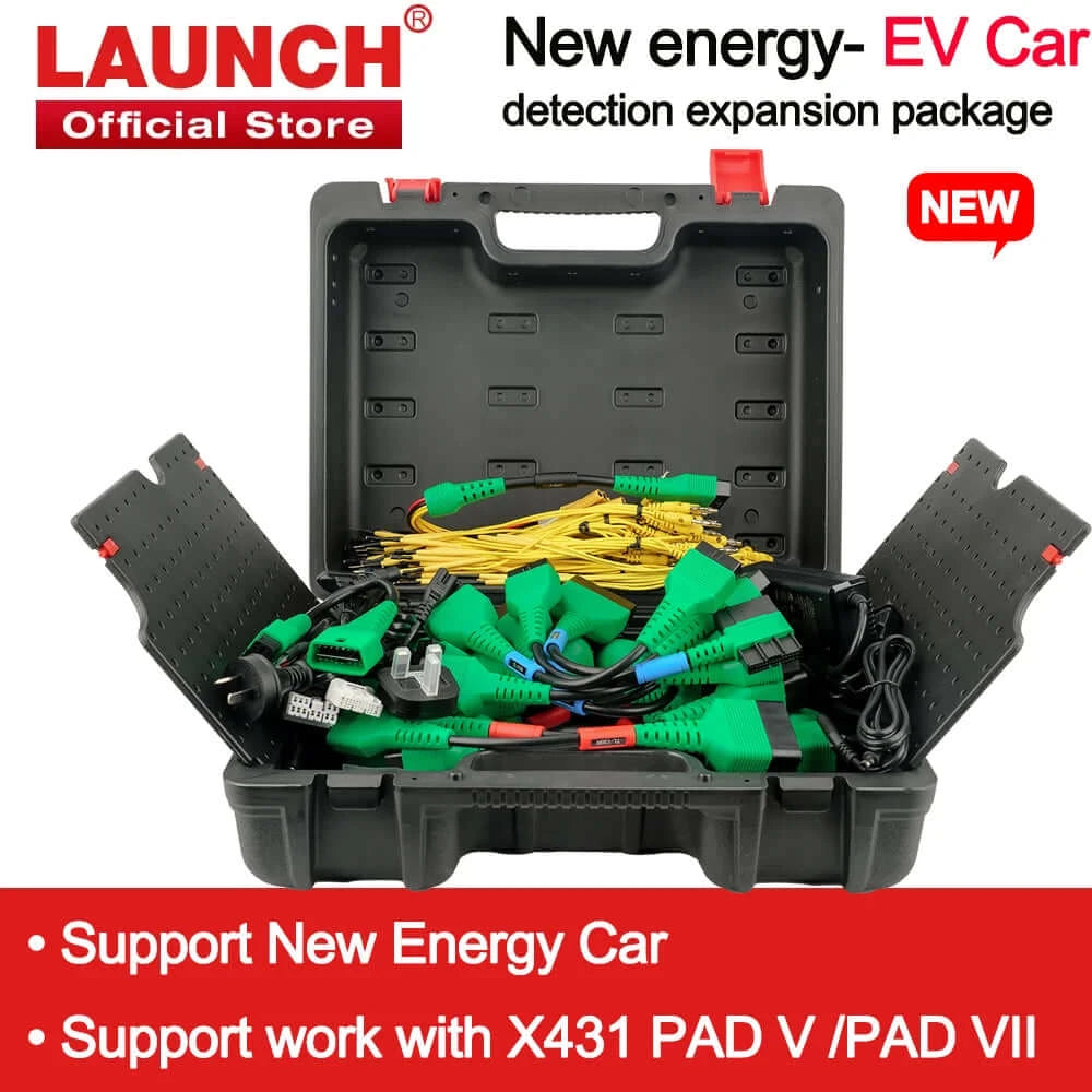 LAUNCH X431 New energy EV Car Diagnostic Tools Work with X431 PAD V / PAD VII