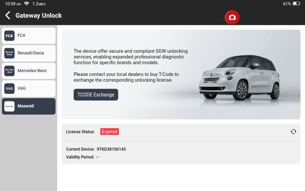 Security Gateway Unlock – Renault, Benz, VAG, FCA