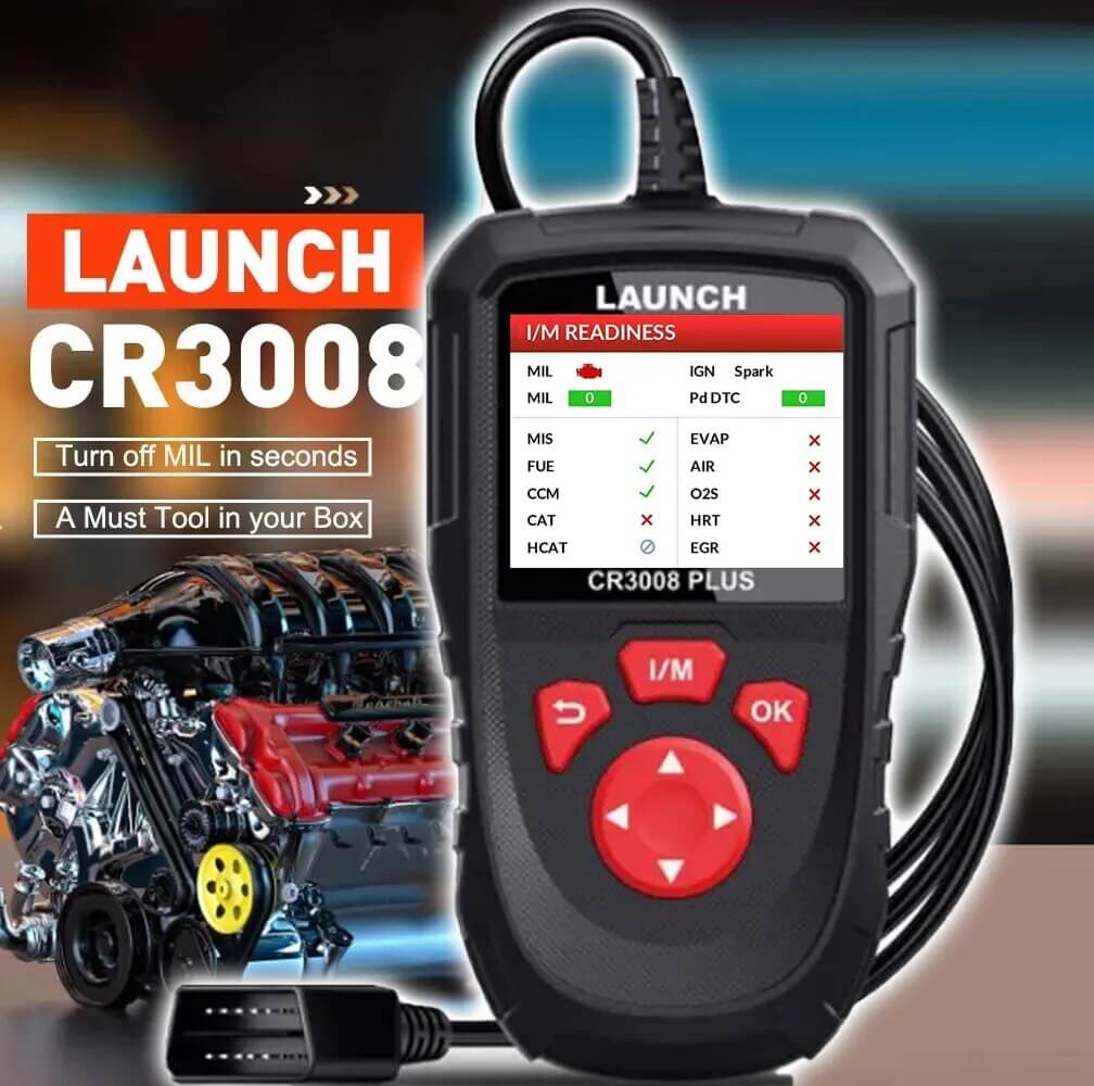 LAUNCH® Creader 3008 PLUS OBD2 Scanner Car Code Reader