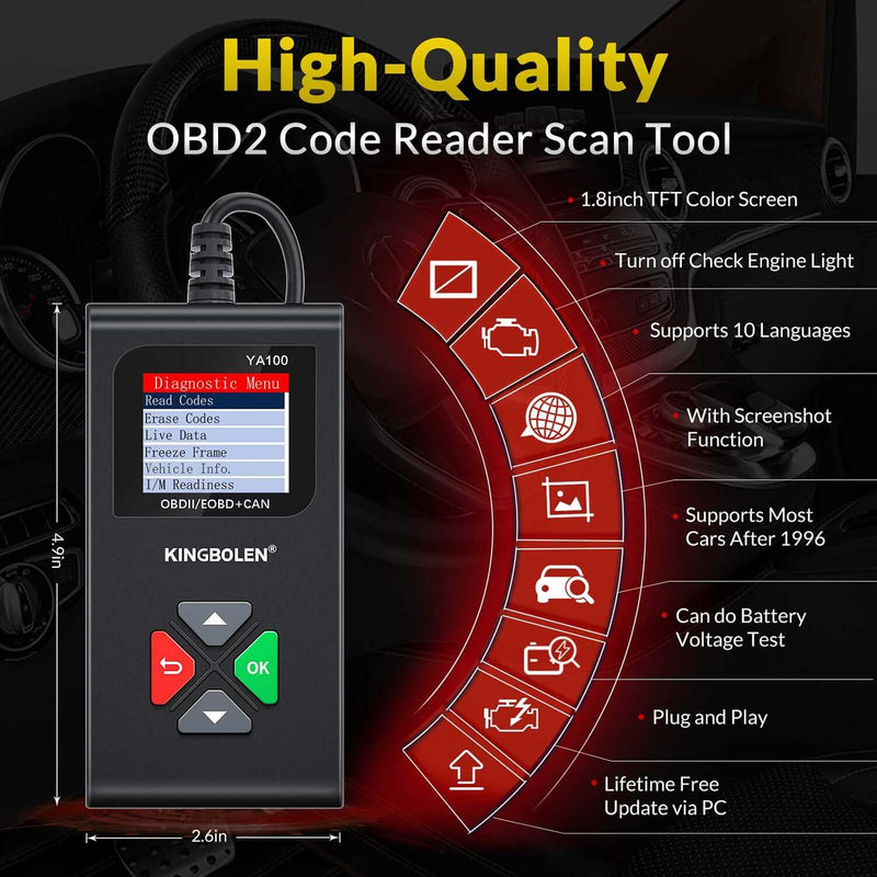 LAUNCH CR3001 OBD2 Valise Diagnostic Auto Scanner Auto Diagnostic OBD2/EOBD