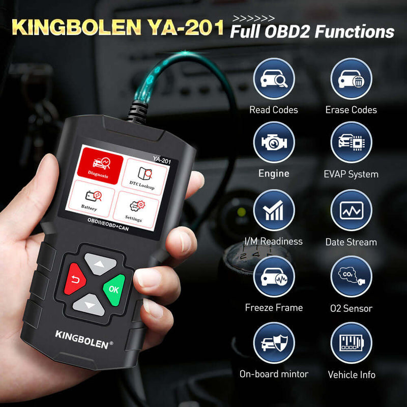 KINGBOLEN S500 S600 S800 4 Systems OBD2 Scanner