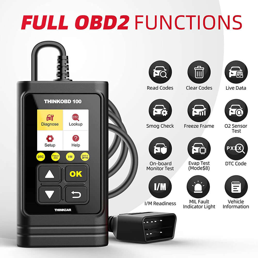 THINKCAR THINKOBD 100 OBD2 Scanner With Full OBD2 Functions