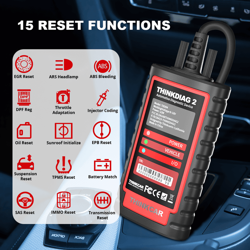 THINKCAR ThinkDiag 2  With15 Reset functions
