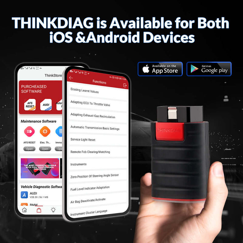 THINKCAR® ThinkDiag Bidirectional Bluetooth OBD2 Scanner